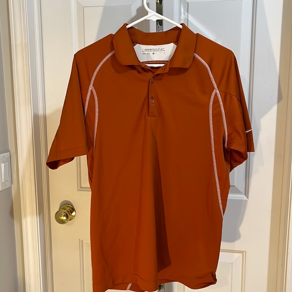 Nikegolf Dri-fit men's golf shirt size small